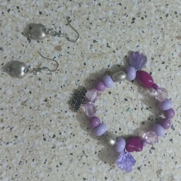 Birthstone bracelet/anklet set   - Picture 5 of 16